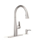 Pull Down Sprayer Kitchen Faucet Stainless W818868