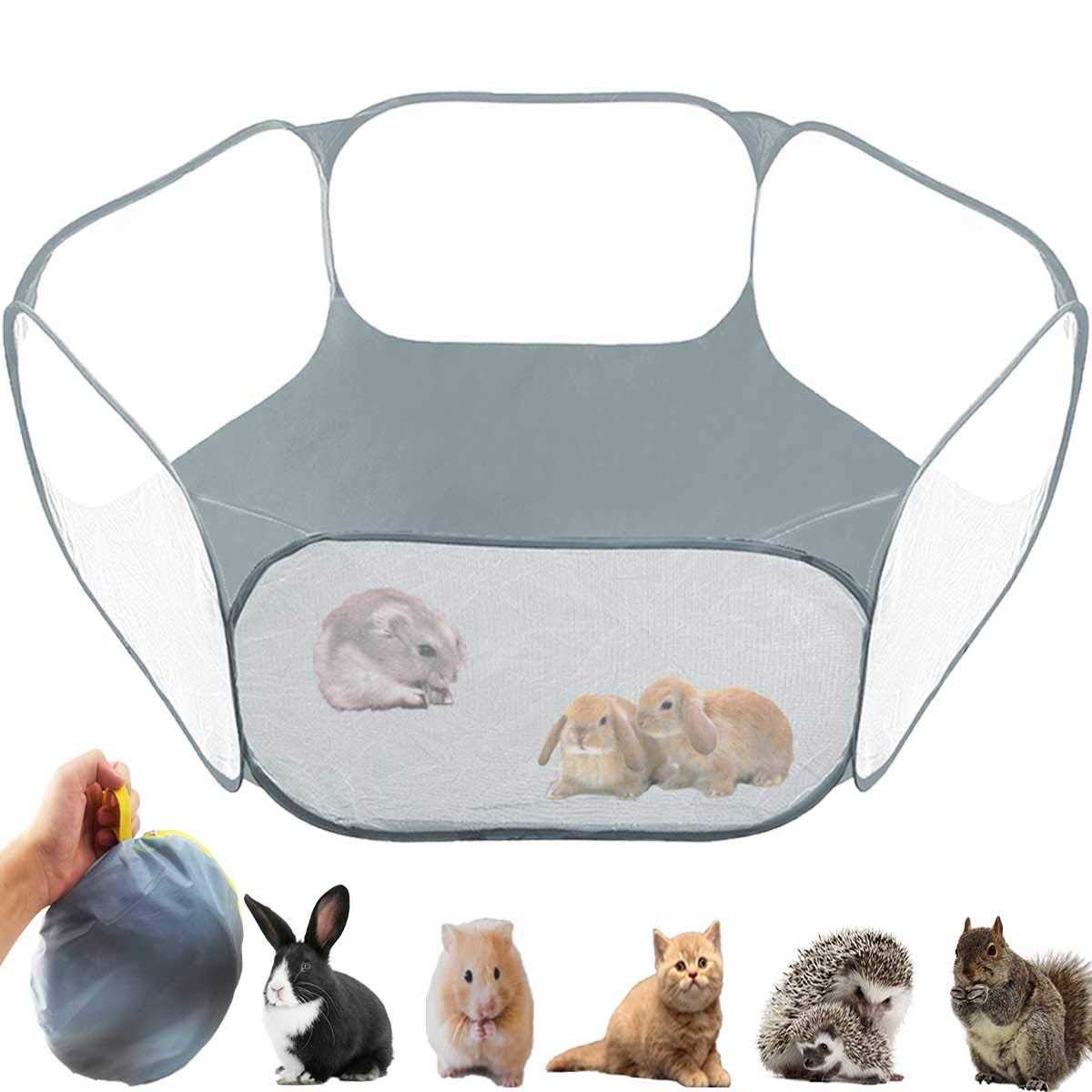 Breathable Transparent Pet Playpen V918