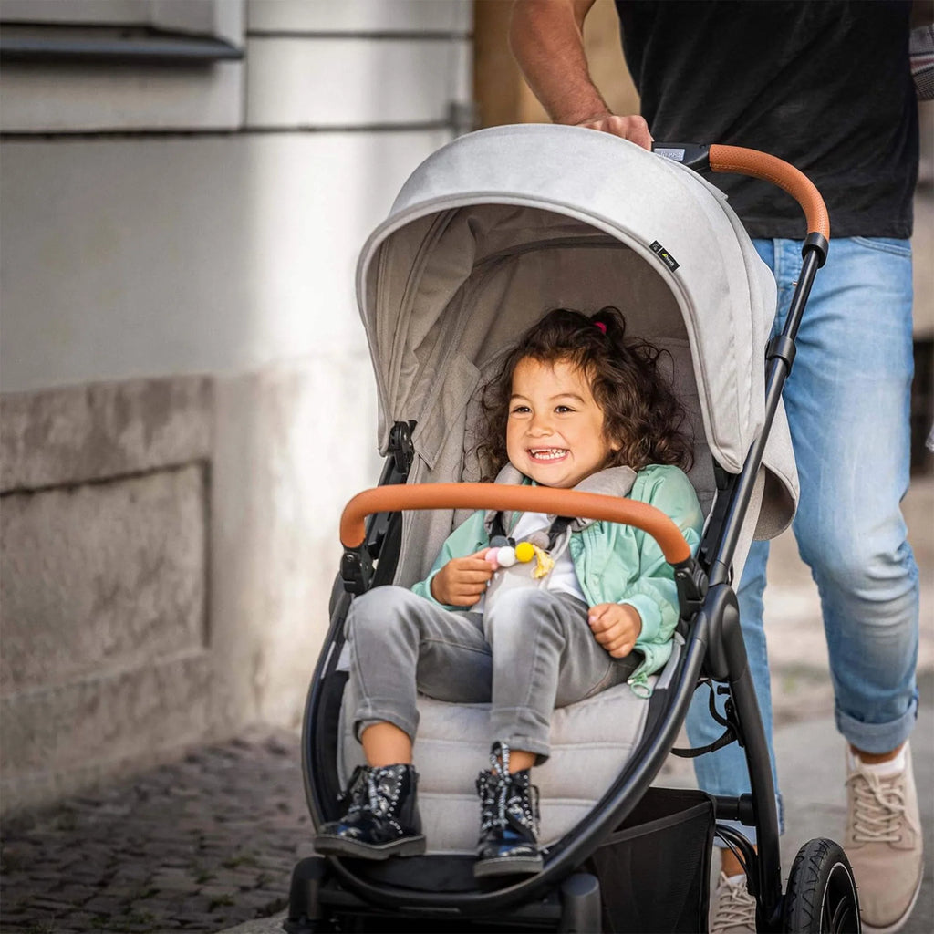 Melange Rose Stroller with Cup Holder and Canopy S20083