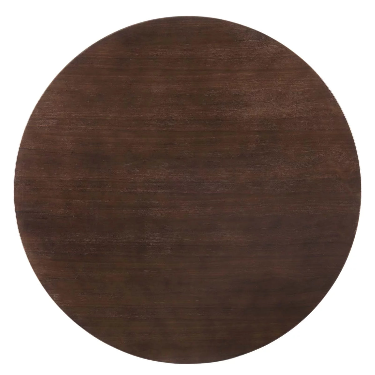 60 inch Round White Walnut Wood Dining Table C225