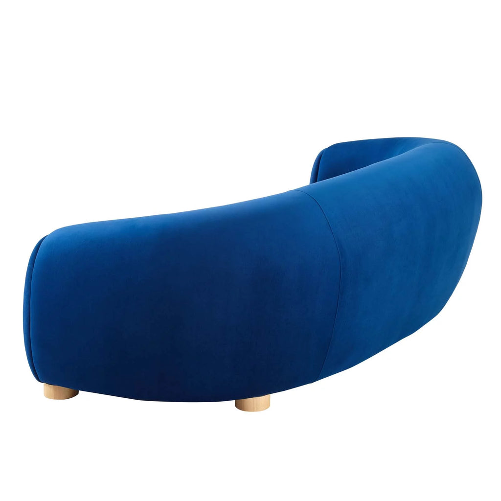 Blue Velvet Sofa N40471