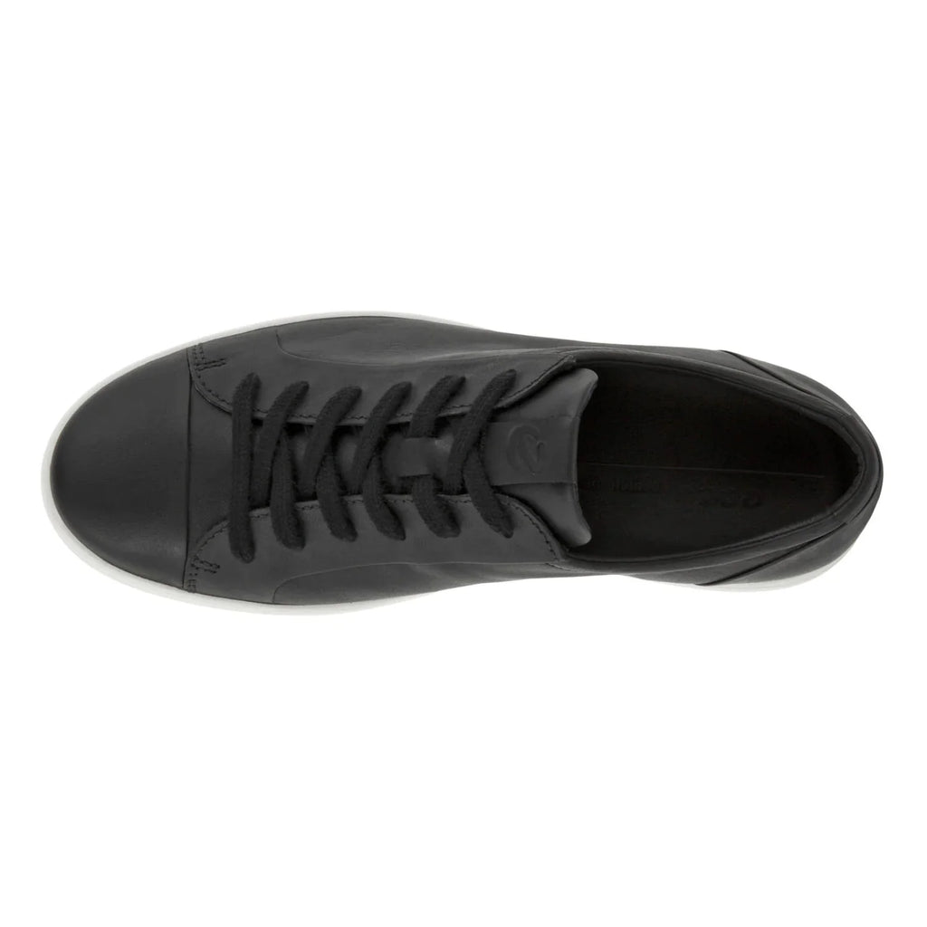 Black Leather Nubuck Sneaker F3109