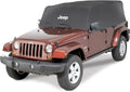 Silver Jeep Wrangler Cab Cover J877