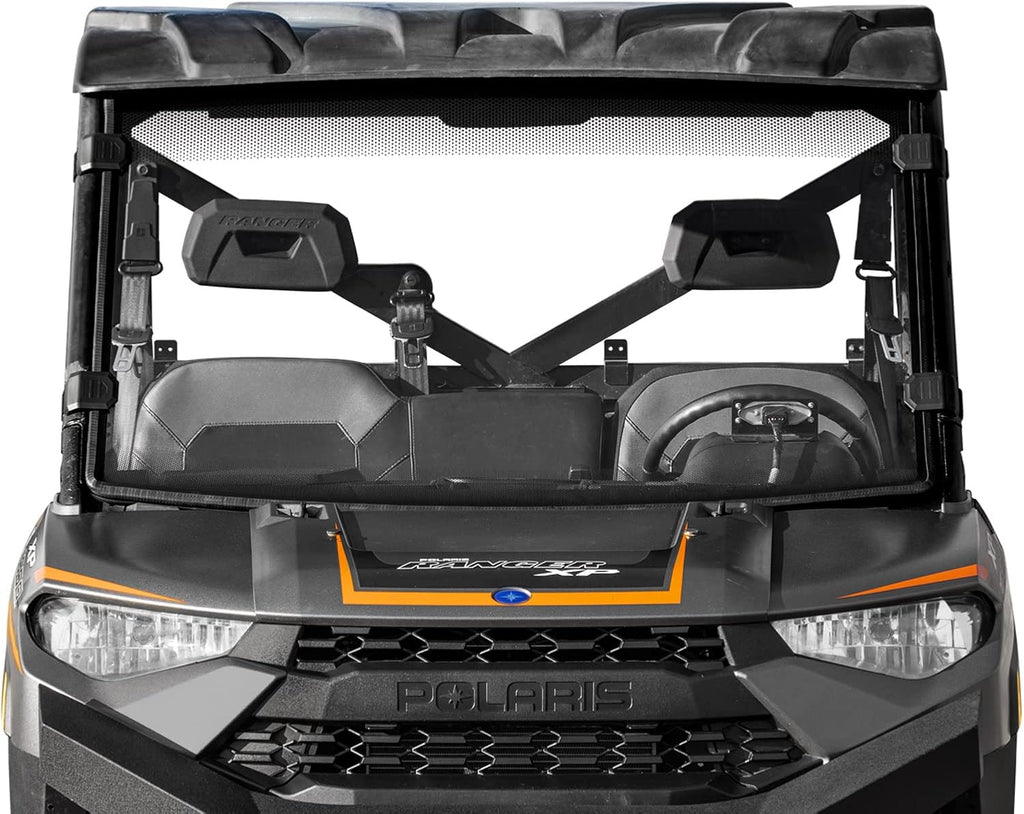 Clear Scratch Resistant Full Windshield for Polaris Ranger XP 1000 / Crew Y910729