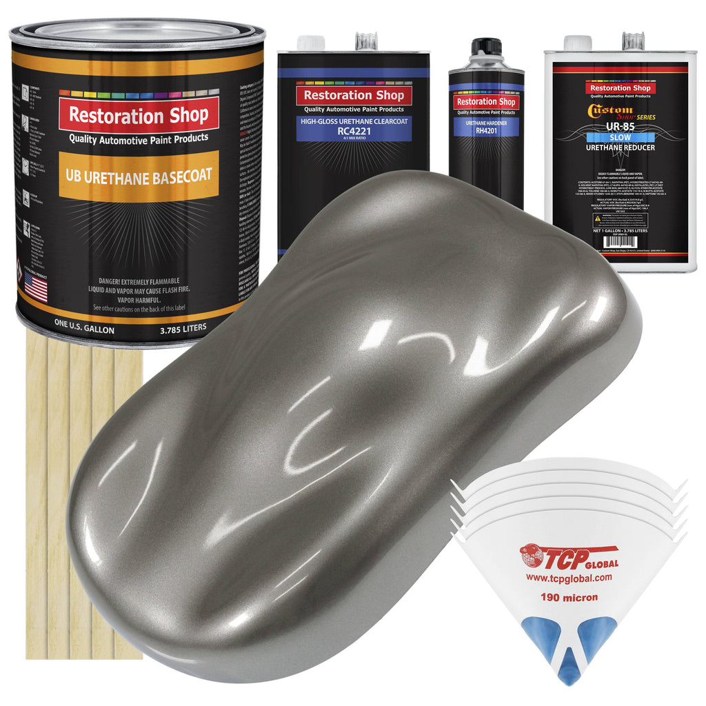 Graphite Gray Metallic 1 Gallon Auto Paint Kit Z666564
