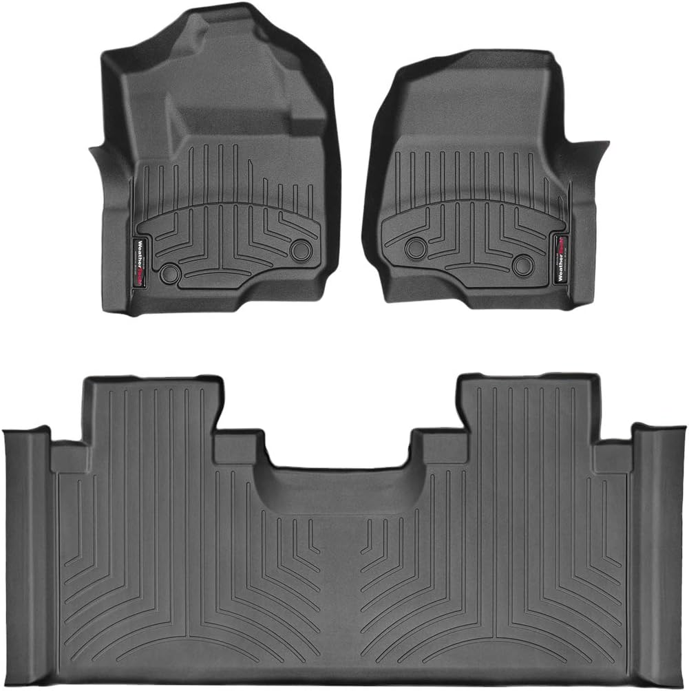 Custom Fit FloorLiner 1st & 2nd Row Black W5211