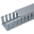 Light Gray Wide Slot Wiring Duct L61102