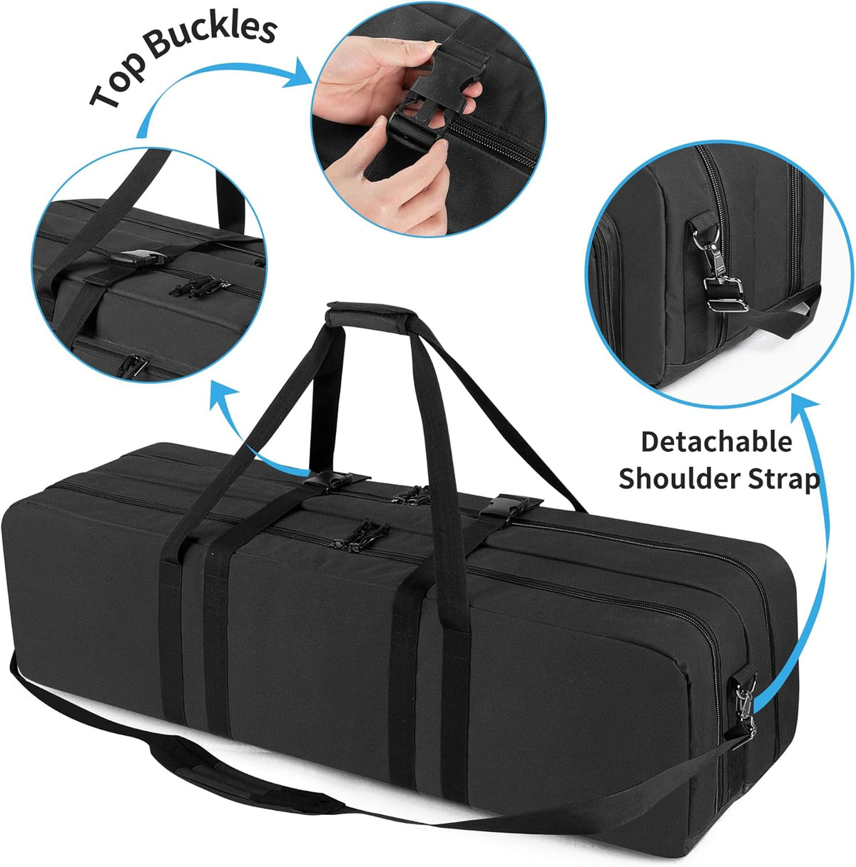 Double-Layer Padded Telescope Case with Accessories Bag A2310