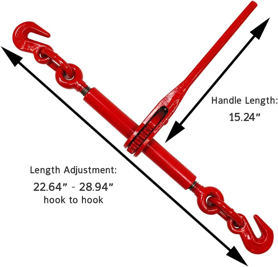 68 Pieces 5/16 Inch Grade 70 Chain Flatbed Tie Down Kit D87493