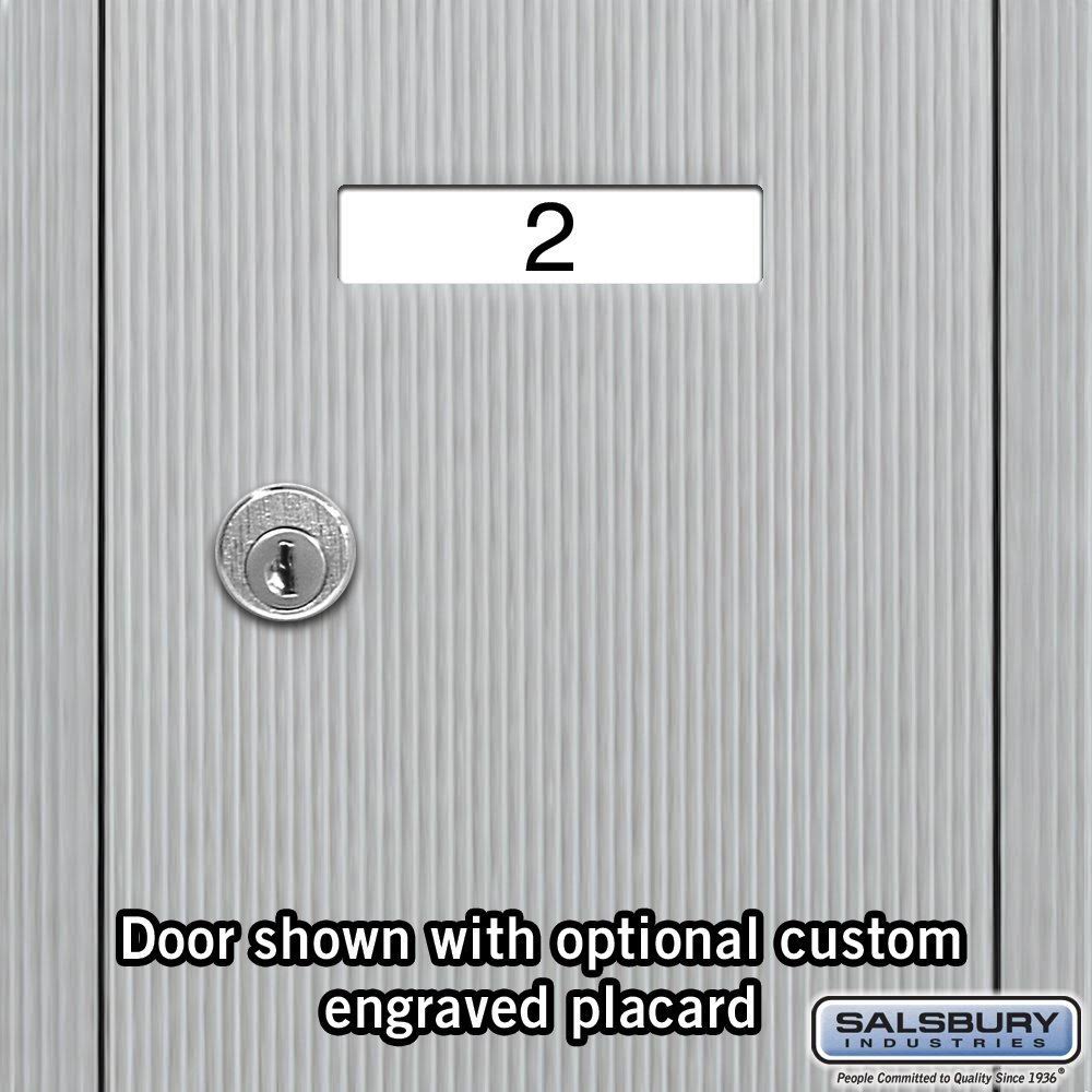 Aluminum Vertical Recessed Mounted 4 Doors Mailbox X960