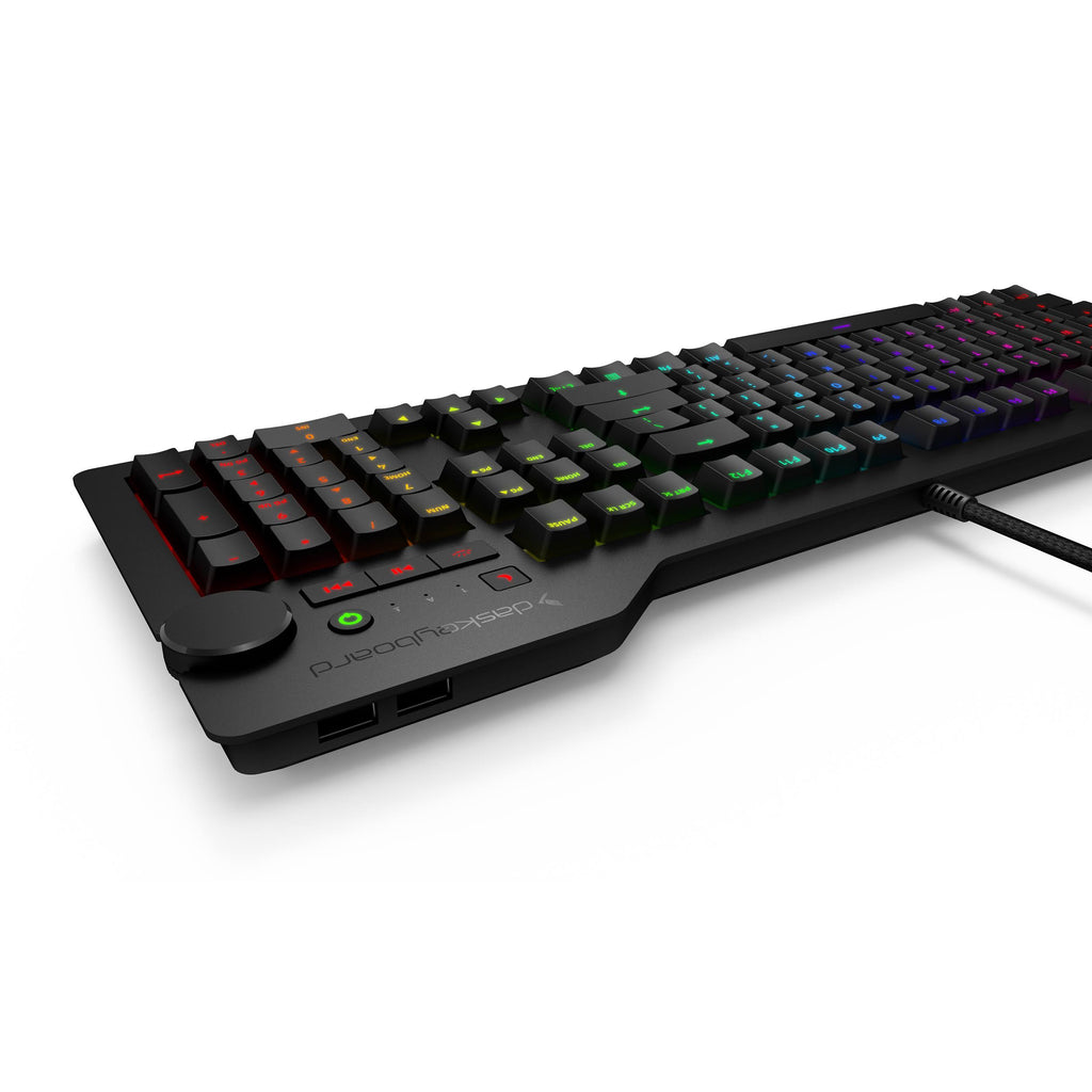 Black Anodized Aluminum Mechanical Keyboard A27990