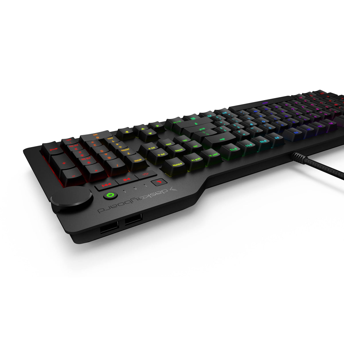 Black Anodized Aluminum Mechanical Keyboard A27990