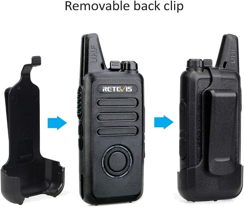 2 Way Radios Walkie Talkies 10 Pack Rechargeable with Earpiece P68318
