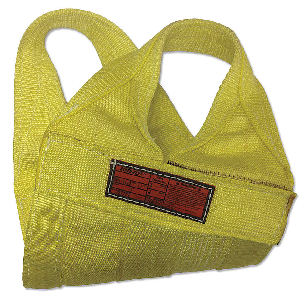 10 ft Continuous Eye Cargo Basket Web Sling, Nylon, 2 Ply, 16 in W C37464