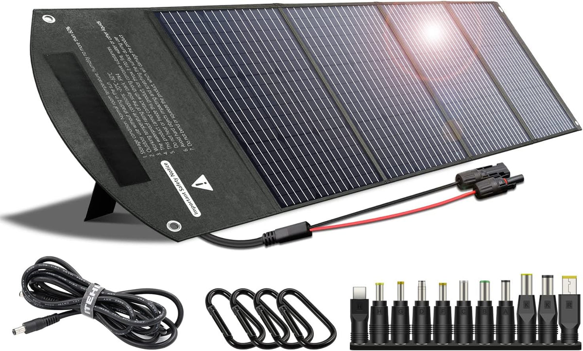100W 18V Monocrystalline Portable Solar Panel Charger T339318