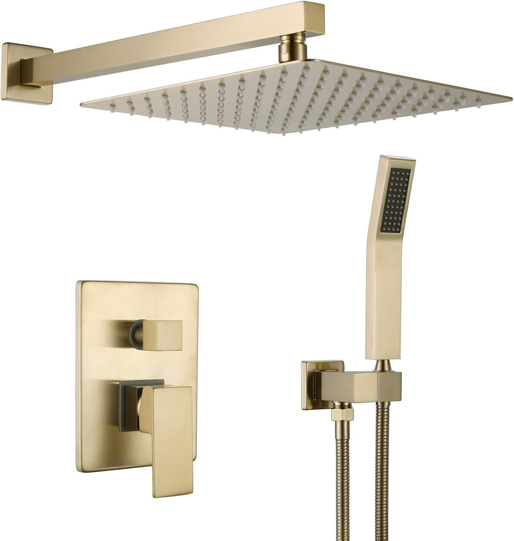 Matte Black Rain Shower System M1547