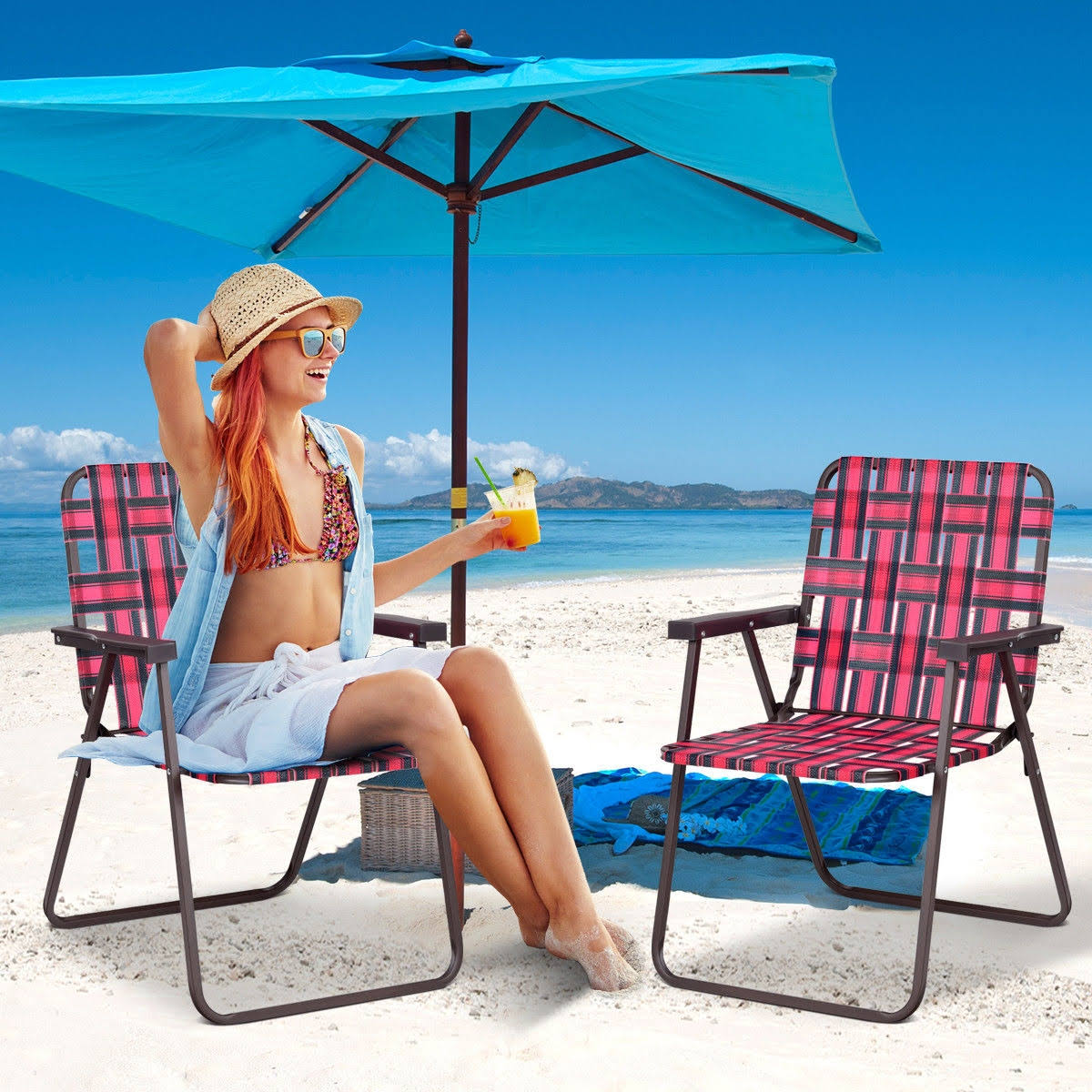 Folding Beach Chair H479651