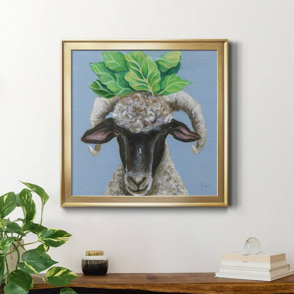 Black 28x28 Framed Canvas J7529