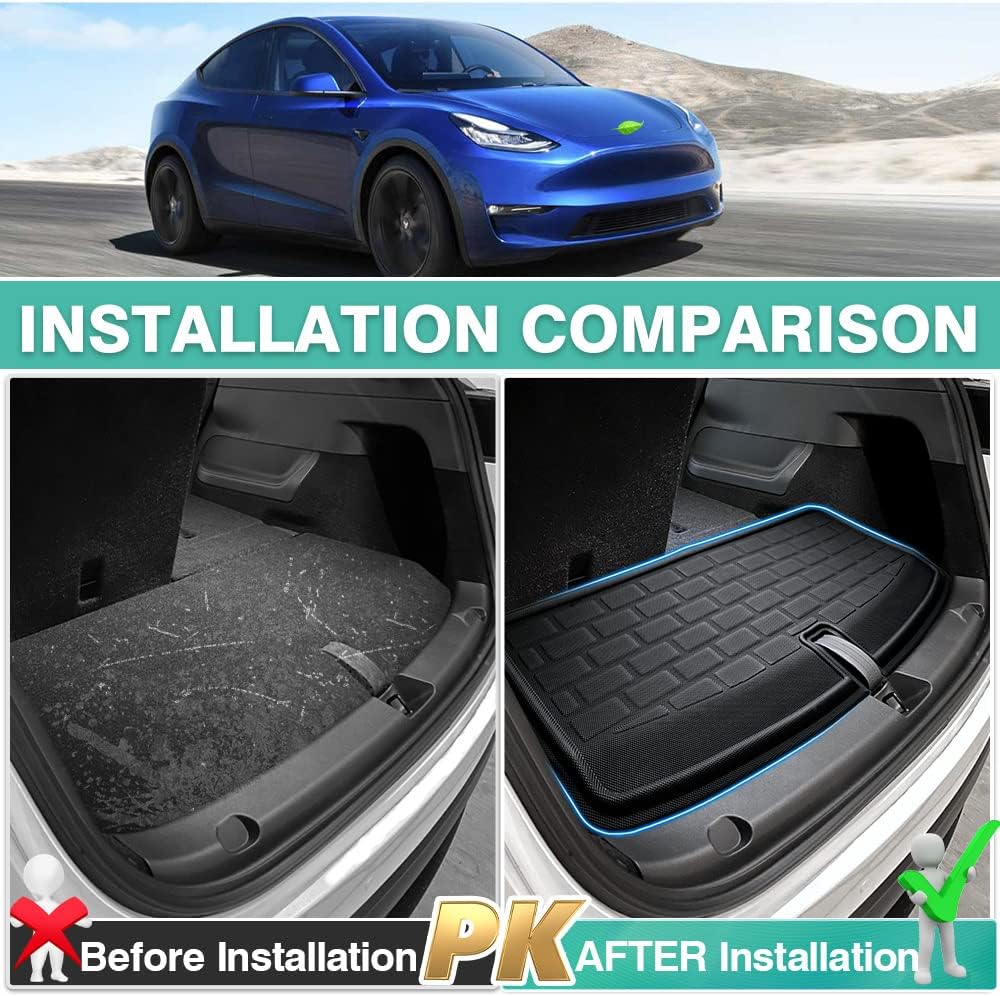 All Weather Rear Cargo Trunk Floor Mat Pack of 2 X778600