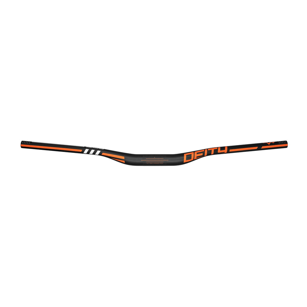 Carbon Riser Bar 25mm 800mm Orange Q936