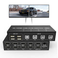 4 Port Dual Monitor HDMI KVM Switch 4K@60Hz O51628