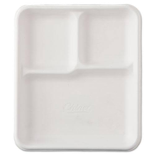 Heavy-Weight Fiber 5-Compartment Café Tray Y3330