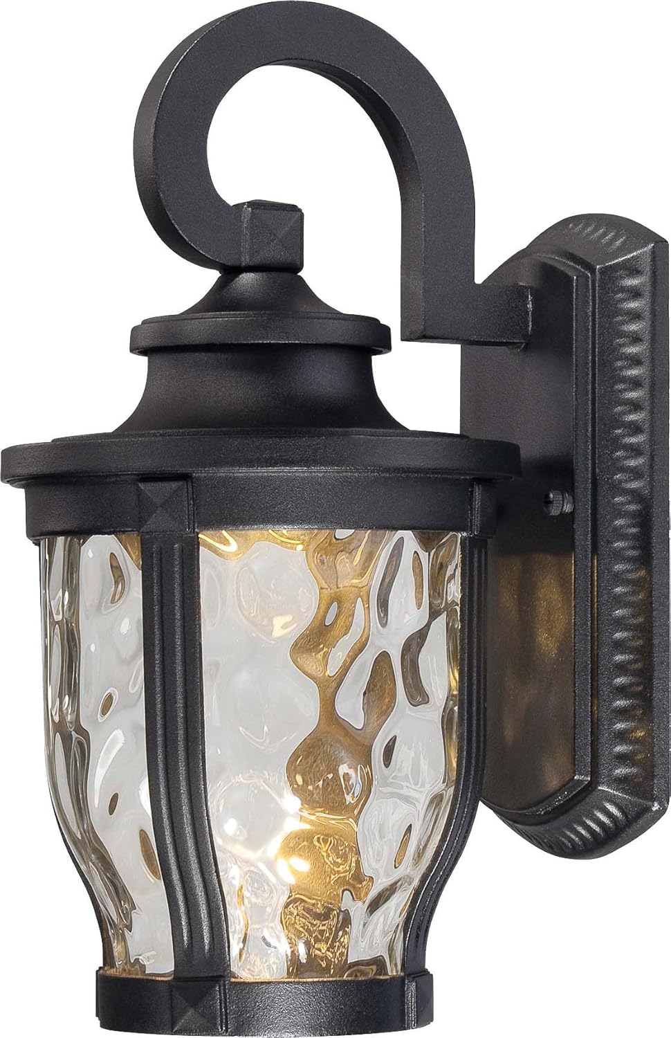 Black Cast Aluminum Outdoor Wall Light X6488