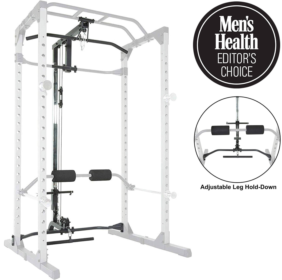 Power Cage with LAT Pull-Down Attachment and Leg Hold-Down A56492