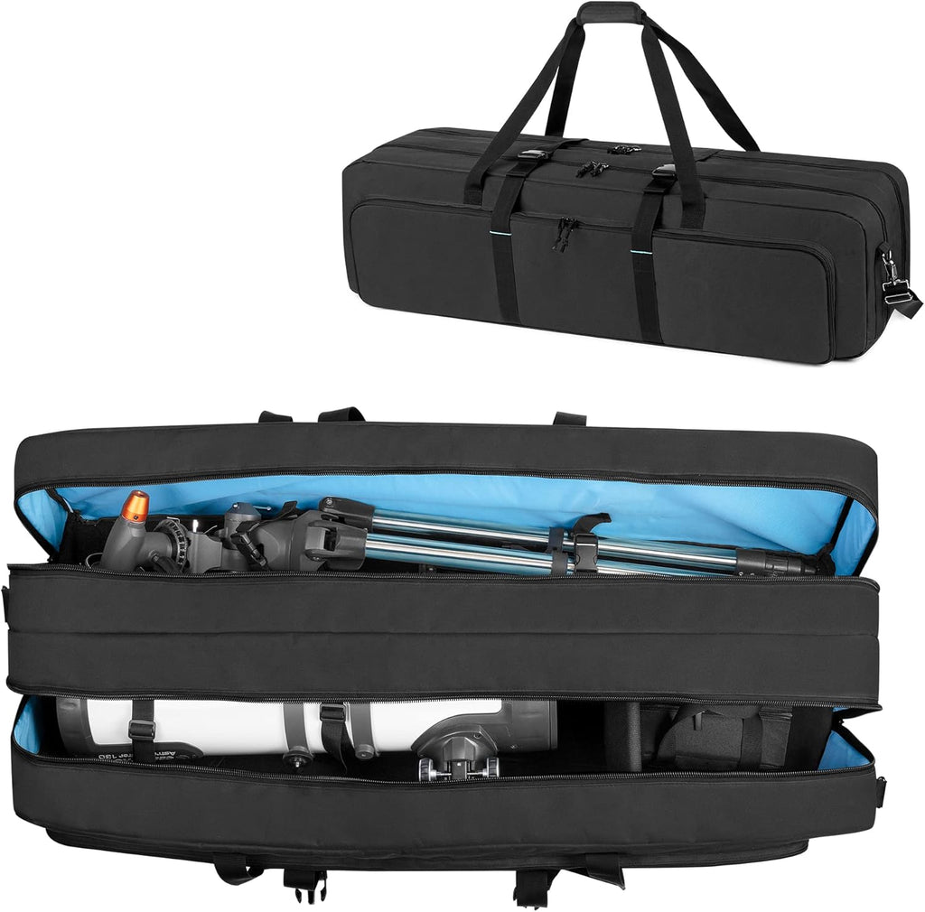 Double-Layer Padded Telescope Case with Accessories Bag A2310