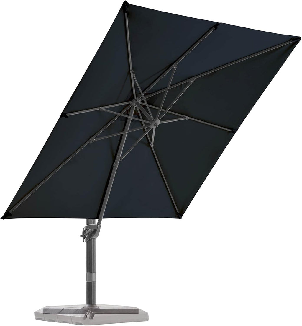 9x9 FT Navy Blue Aluminum Cantilever Patio Umbrella A2831