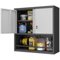 Metal Garage Storage Cabinet with Wheels and Lock S352