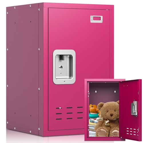 Black Single Tier Metal Storage Locker I5429