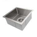 15 in. Undermount Single Bowl Stainless Steel Bar Kitchen Sink V630362
