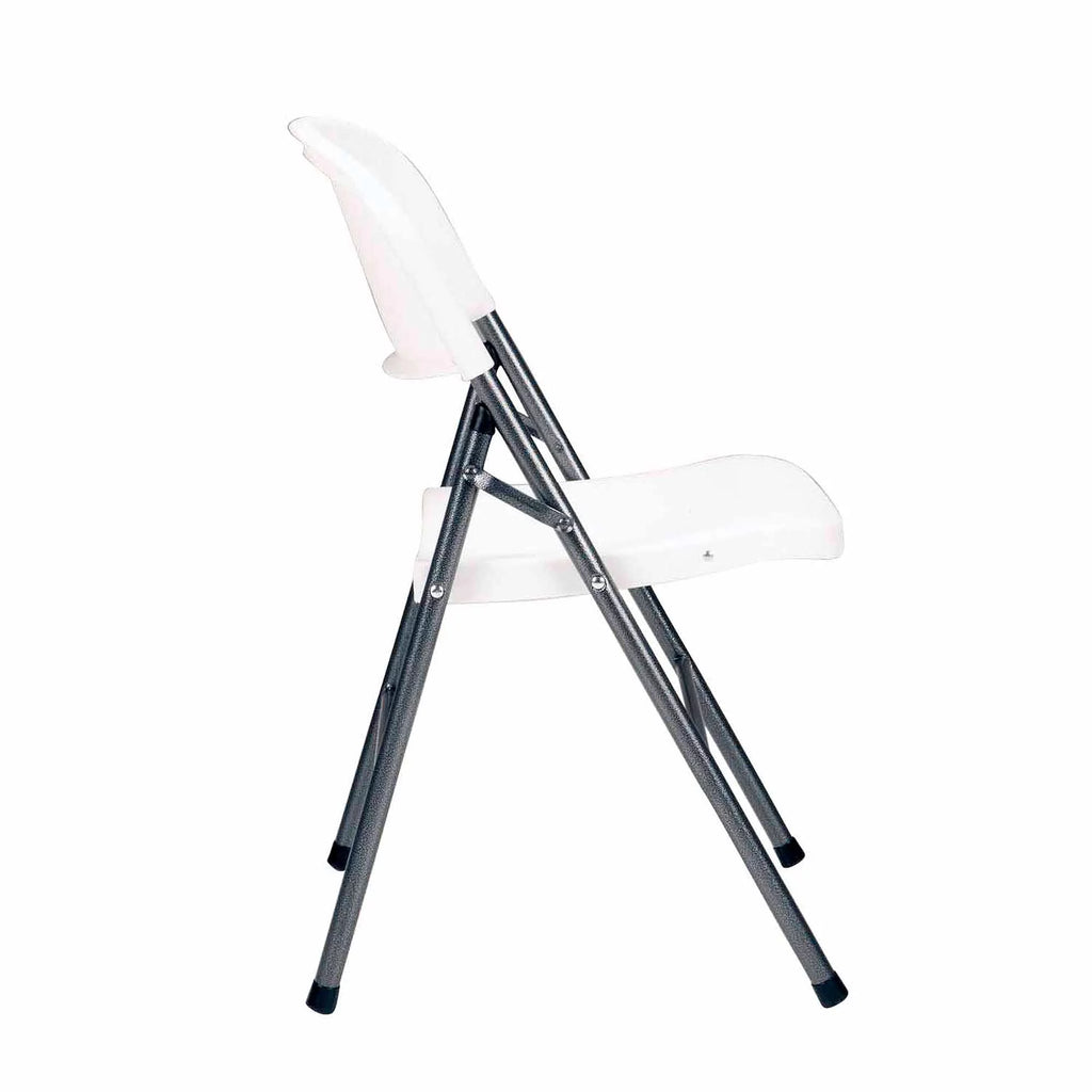 White Resin Folding Chair 4-Pack N930134
