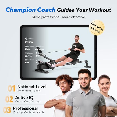 Foldable Magnetic Rowing Machine with 16-Level Z802244