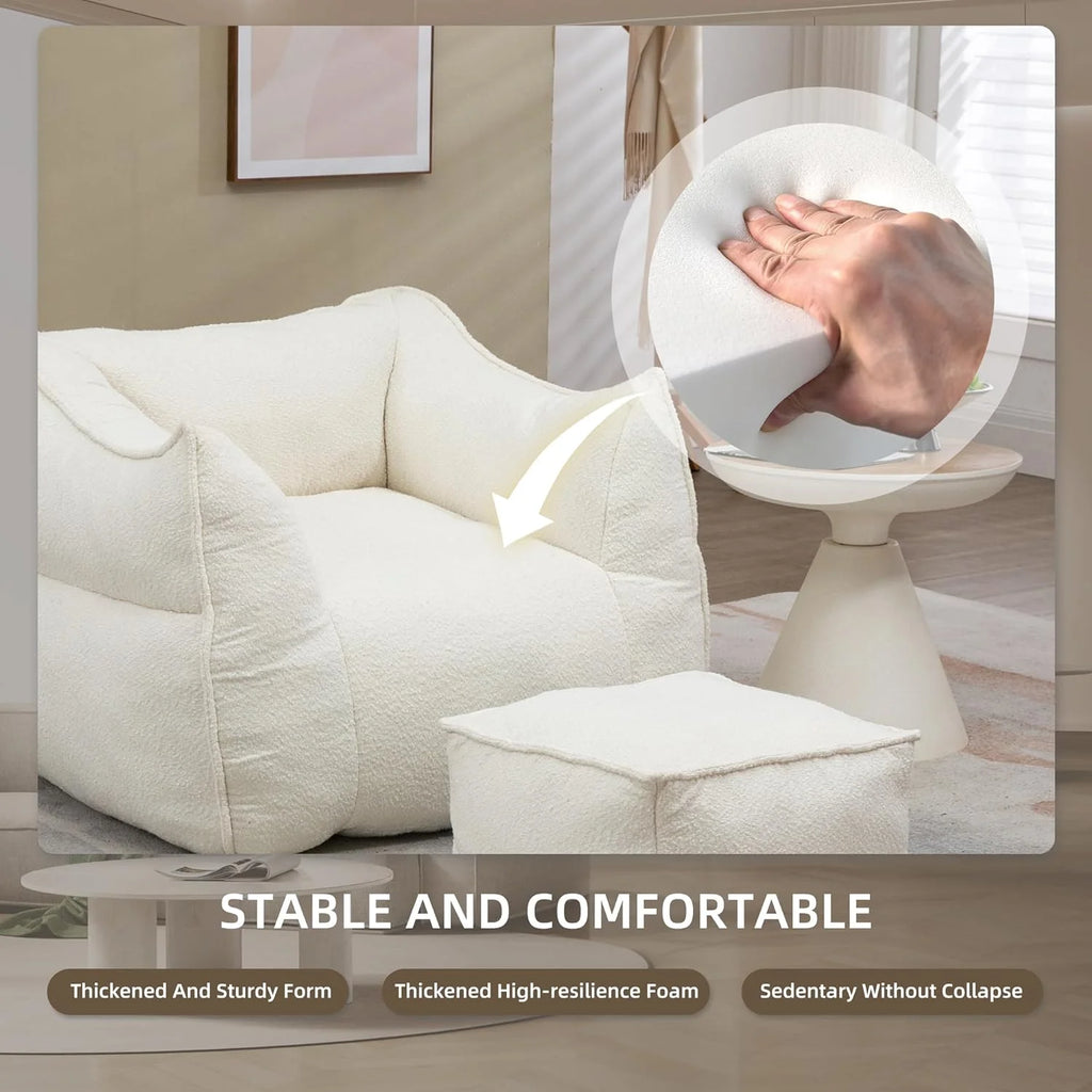 Sofa Chair with Ottoman U218783