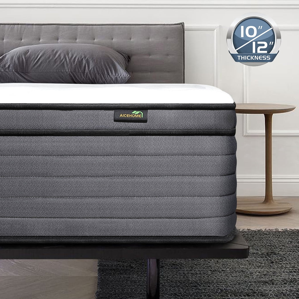 10 Gel Memory Foam Innerspring Hybrid Twin Mattress W899
