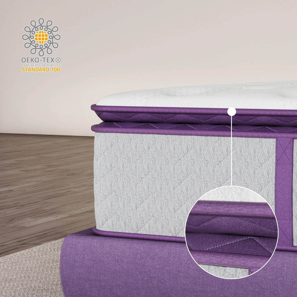 Full Size 10 inch Pillow Top Memory Foam Mattress T6411