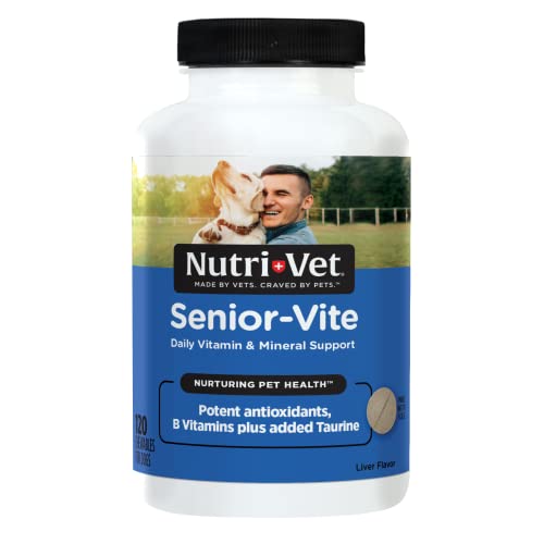 Senior Dog Vitamin and Mineral Chewables 120 Count T61131