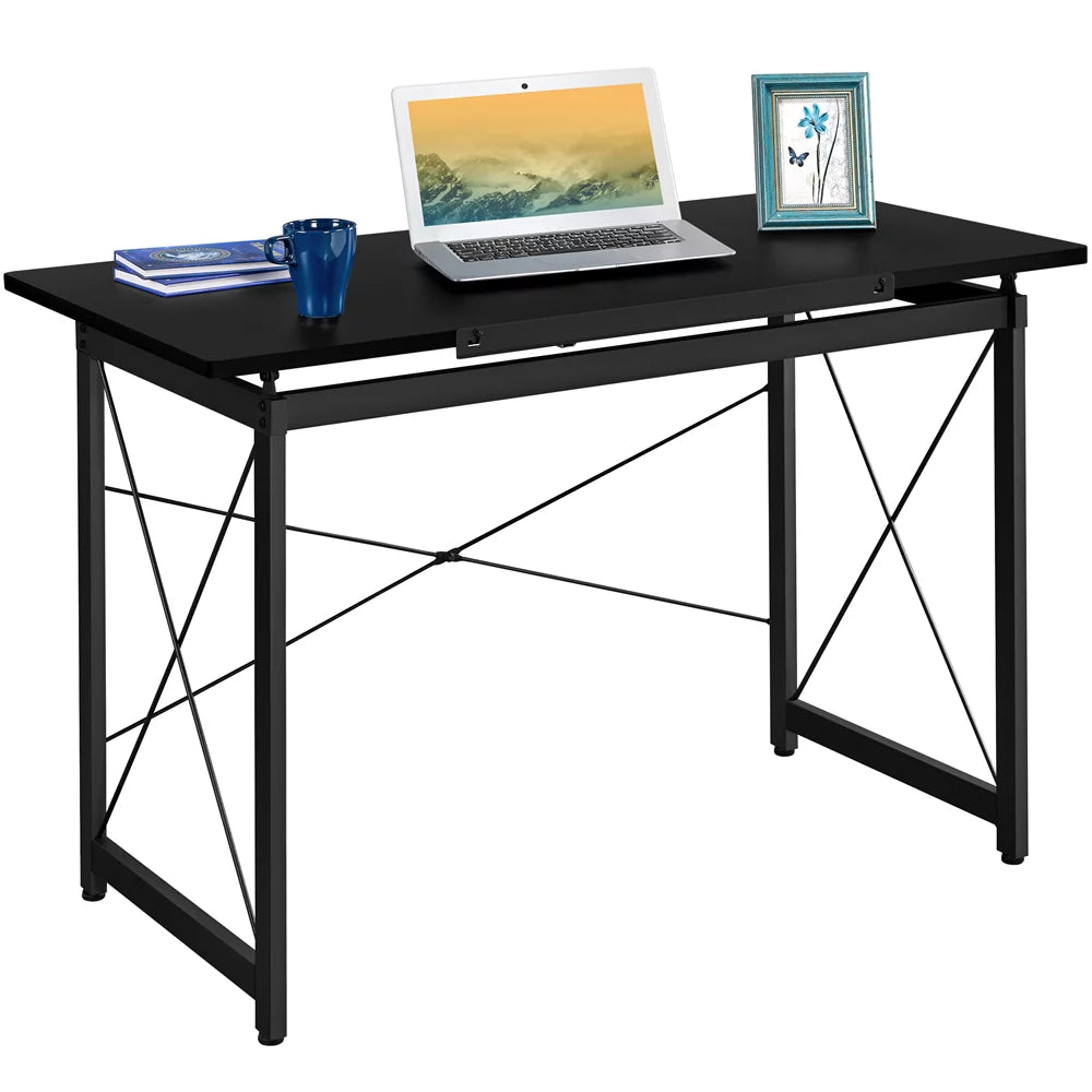 Black Adjustable Drafting Table X13615