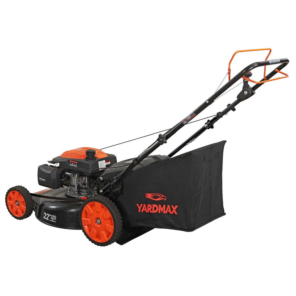 22 in. 201cc 6 Speed RWD 3-in-1 Gas Self Propelled Lawn Mower Y592160