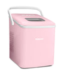 Pink Portable Countertop Ice Maker Machine T97238