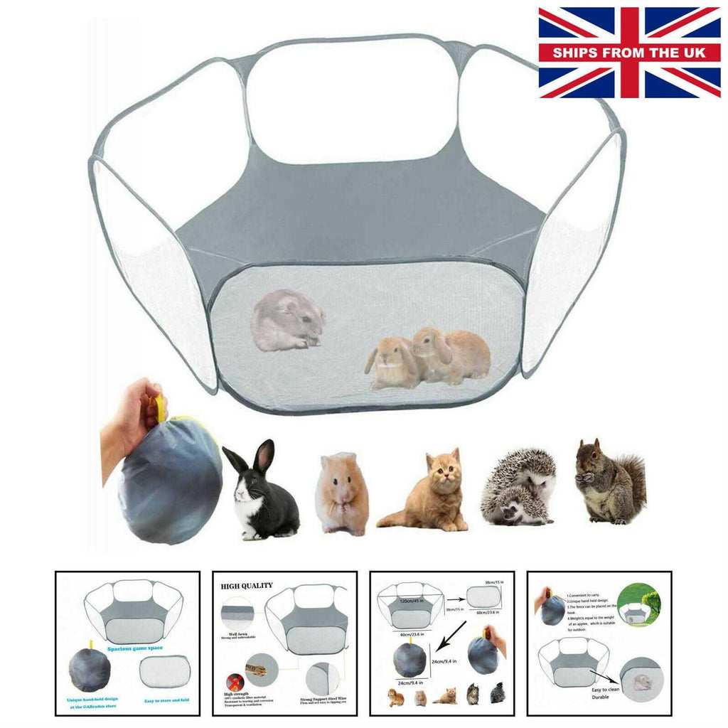Breathable Transparent Pet Playpen V918