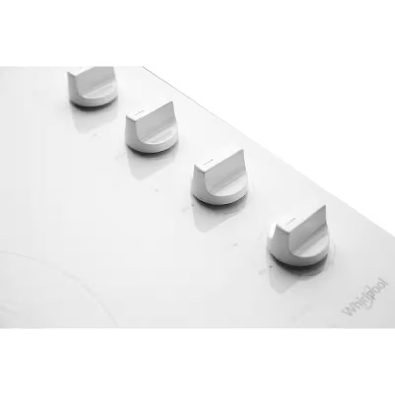 White 4 Element Radiant Electric Ceramic Glass Cooktop U621928