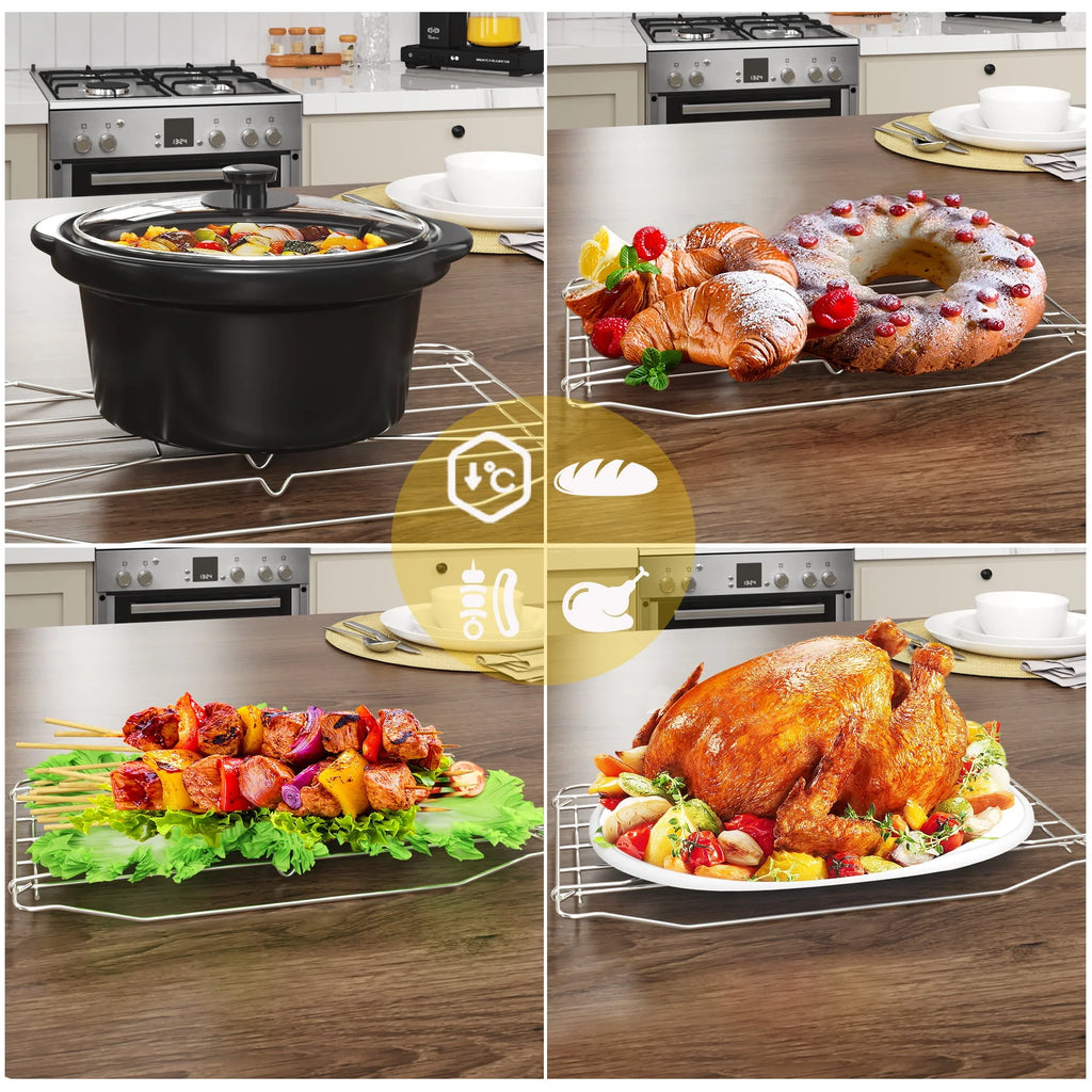 24 Quart Electric Roaster Oven with Self-Basting Lid O40335