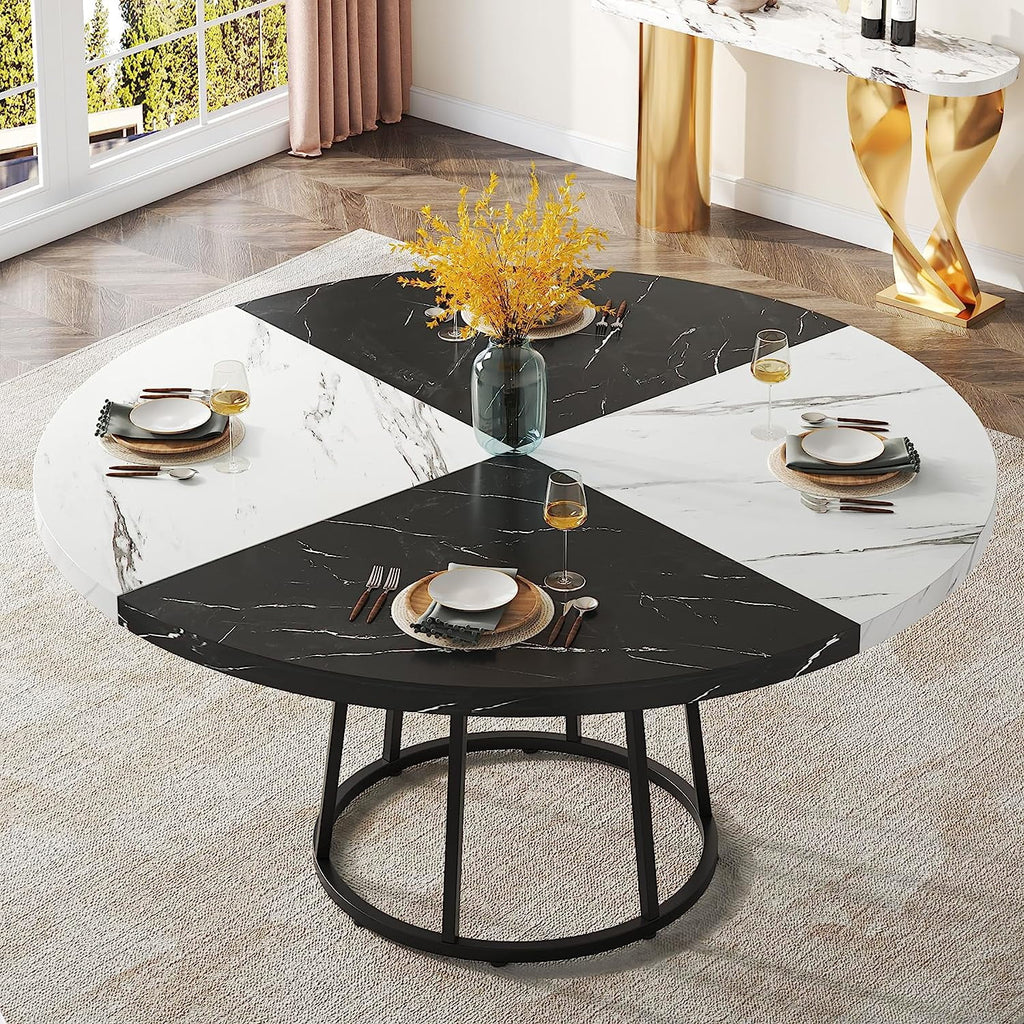 Round Dining Table for 4 People Y716397
