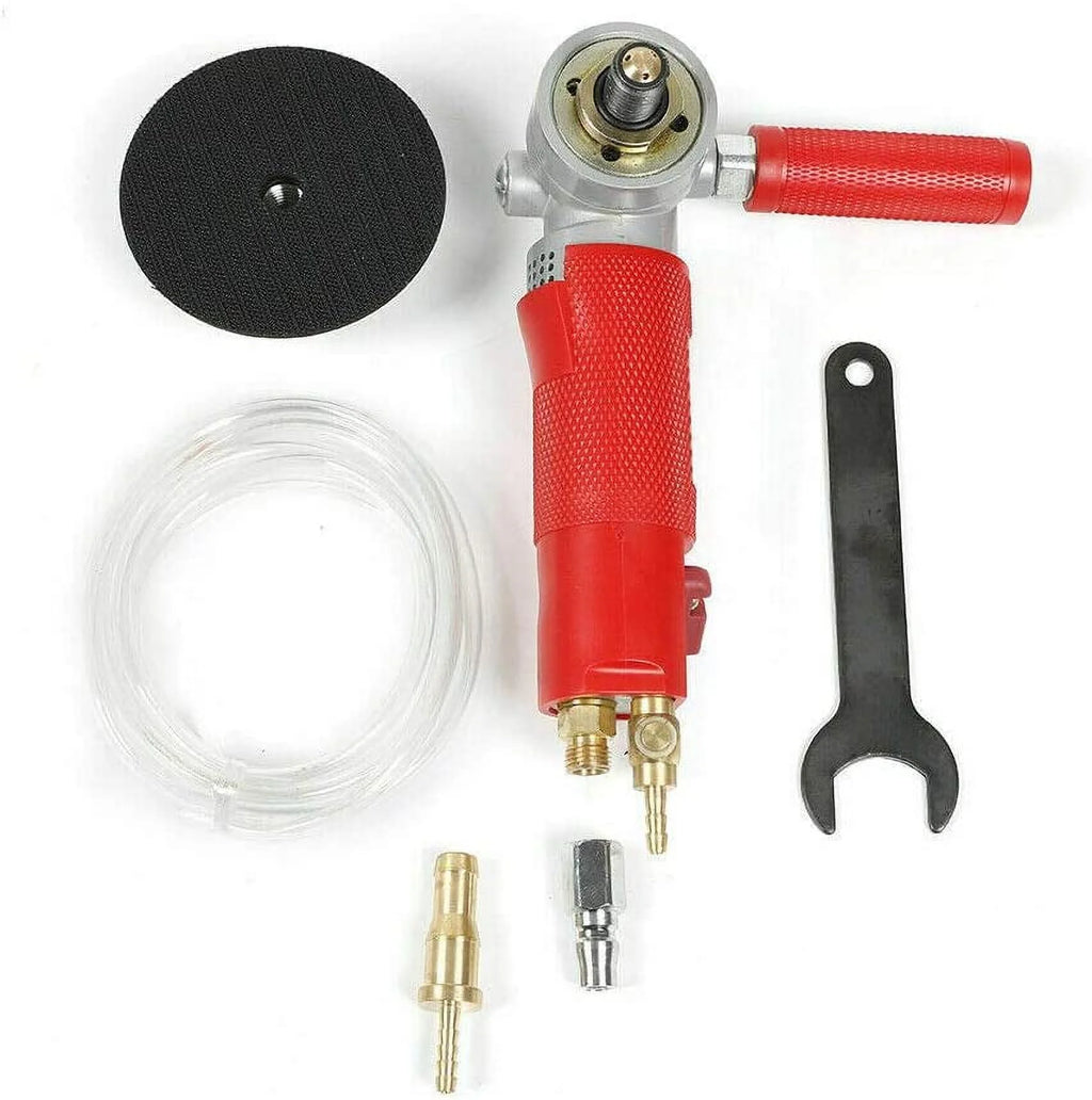4" Pneumatic Wet Stone Sander Air Wet Polisher I825607