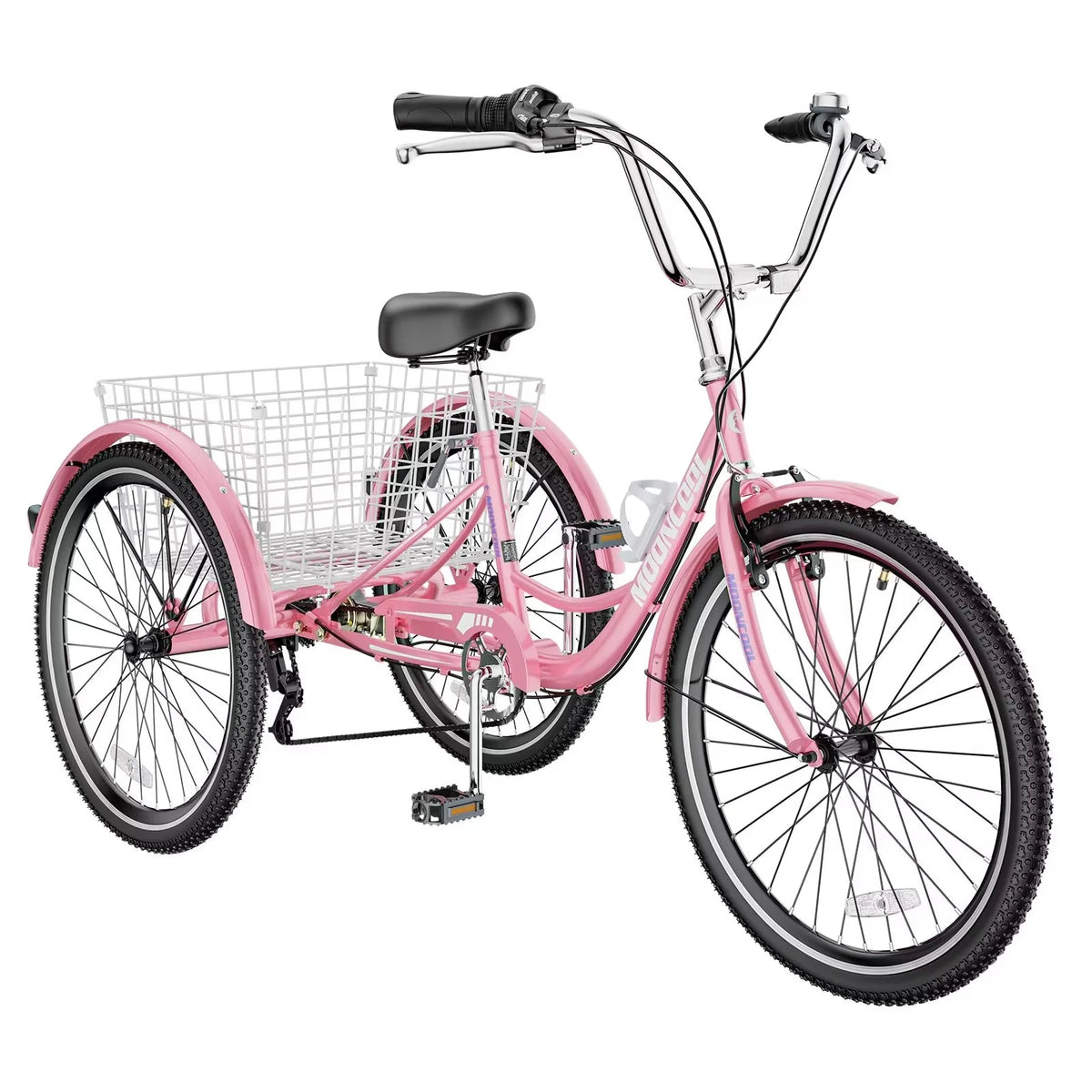 20/24/26 inch 7 Speed 3 Wheel Bicycle with Basket C6221