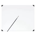 White Glass Table Top Palette 16" x 20" J200