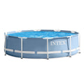 12ft x 30in Above Ground Swimming Pool with Filter Pump W605